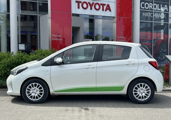 Toyota Yaris cena 46300 przebieg: 95160, rok produkcji 2014 z Poznań małe 232